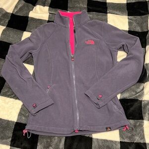 The North Face Fleece Zip Up Jacket / Sweatshirt. Size XS